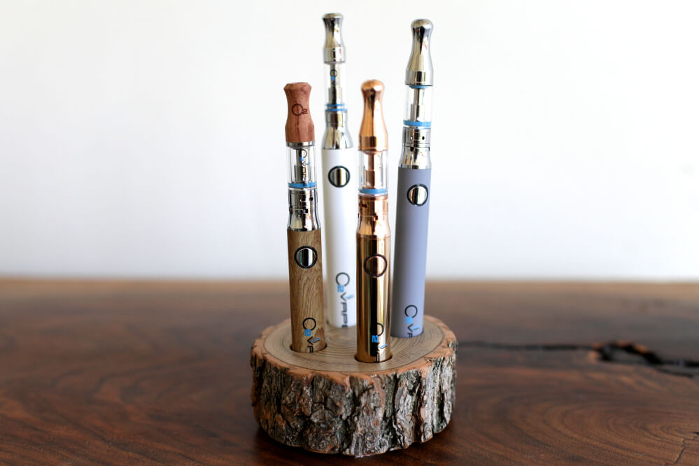 Vape Pen Stand | Natural Wood | 510 Thread